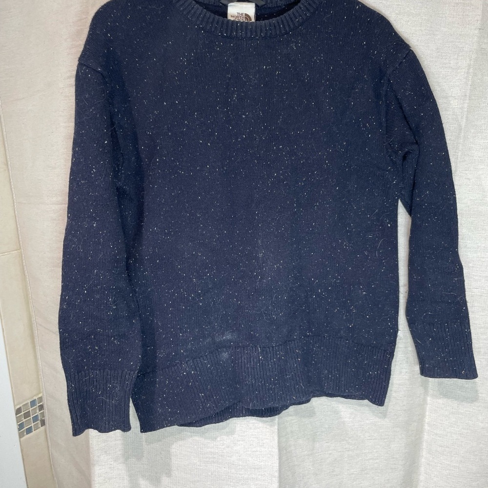 The North Face Charcoal Speckled Sweater